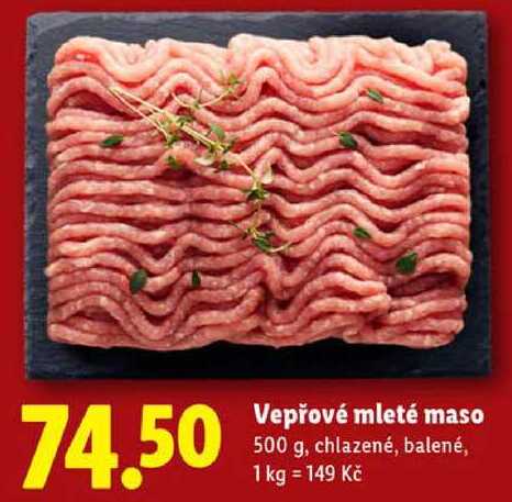 Vepřové mleté maso, 500 g