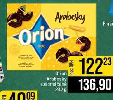 Orion Arabesky celomáčené 247 g 