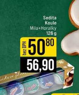 Sedita Koule Mila+Horalky 126 g
