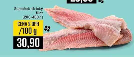 Sumeček africký filet (200-400 g) 100g