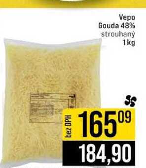 Vepo Gouda 48% strouhaný 1kg