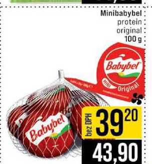 Minibabybel protein original 100 g 