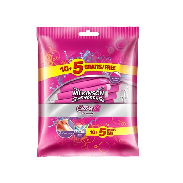 Wilkinson Extra 2Beauty holítka 10+5 ks zdarma pro ženy