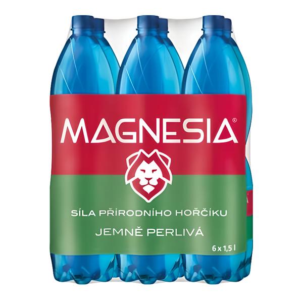 Magnesia Přírodní jemně perlivá multipack, 6x1,5l