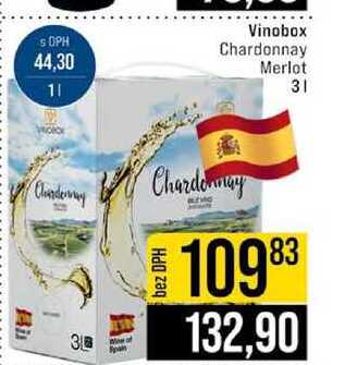 Vinobox Chardonnay Merlot 3l