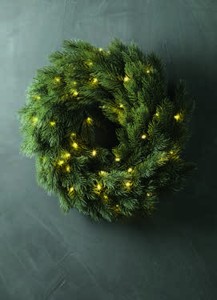 Venkovní vánoční věnec FENRIS