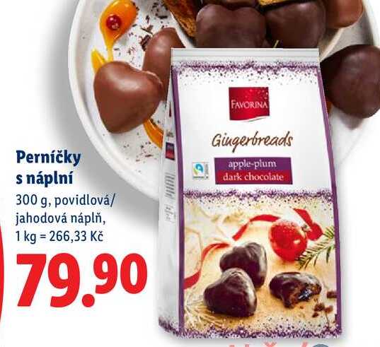 Perníčky s náplní, 300 g