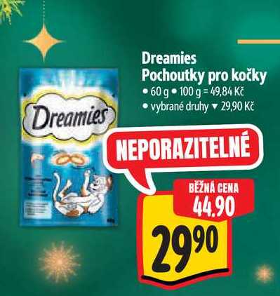 Dreamies Pochoutky pro kočky 60 g