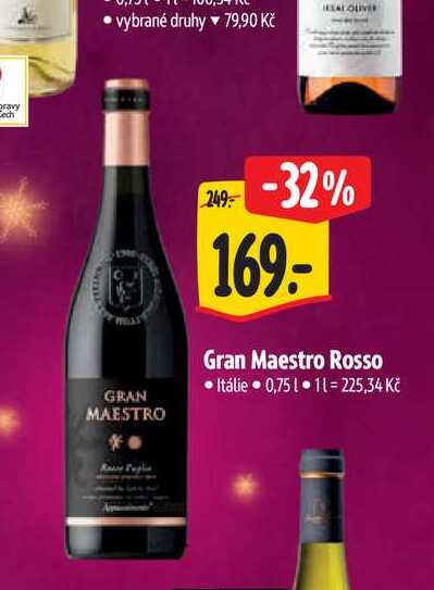   Gran Maestro Rosso 0,75 l