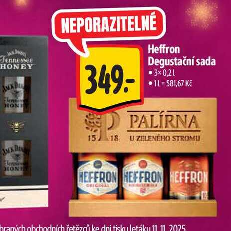 Heffron Degustační sada 3x0,2 l
