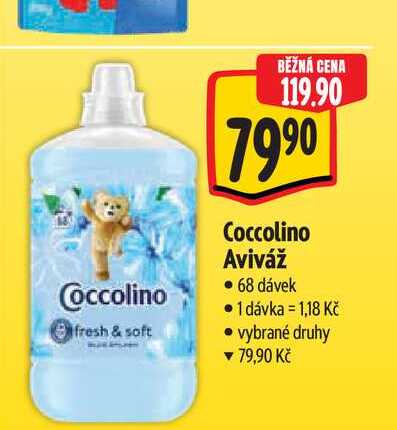  Coccolino Aviváž  68 dávek 