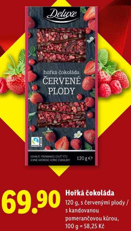 Hořká čokoláda, 120 g