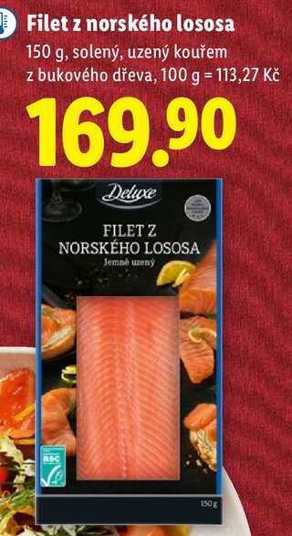 Filet z norského lososa, 150 g