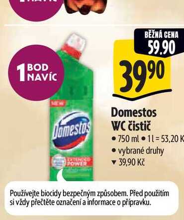   Domestos WC čistič 750 ml
