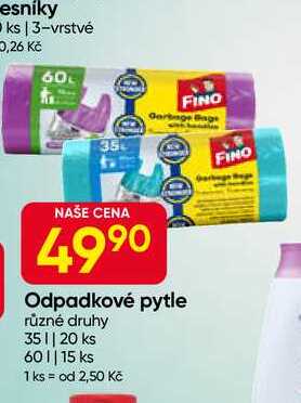 Fino Odpadkové pytle 35l 20 ks