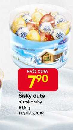 Šišky duté různé druhy 10,5 g