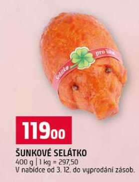 ŠUNKOVÉ SELÁTKO 400 g