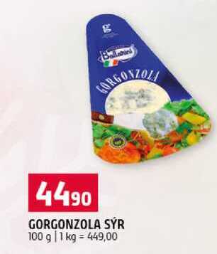 GORGONZOLA SÝR 100 g
