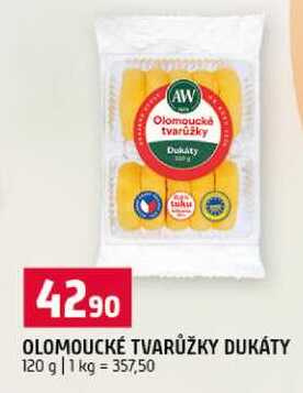 OLOMOUCKÉ TVARŮŽKY DUKÁTY 120 g