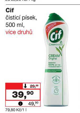 Cif čisticí písek, 500 ml