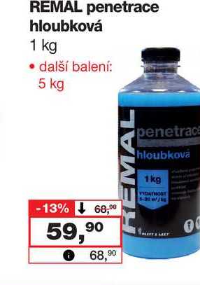 REMAL penetrace hloubková 1 kg