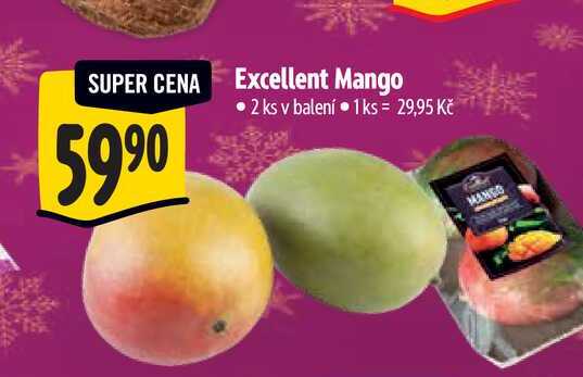   Excellent Mango 2 ks   