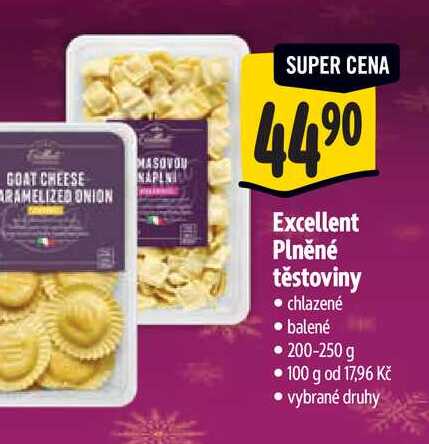Excellent Plněné těstoviny 200-250 g