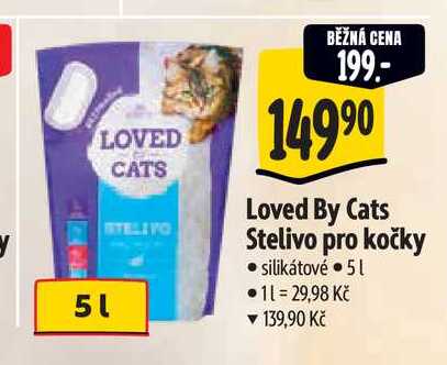Loved By Cats Stelivo pro kočky 5 l