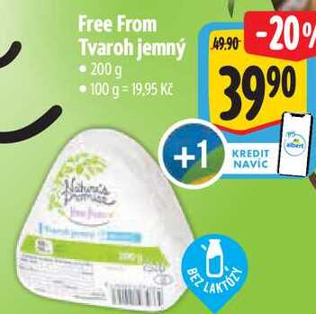 Free From Tvaroh jemný, 200 g