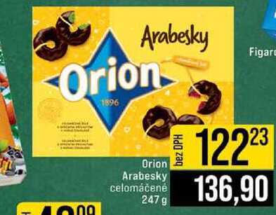 Orion Arabesky celomáčené 247 g