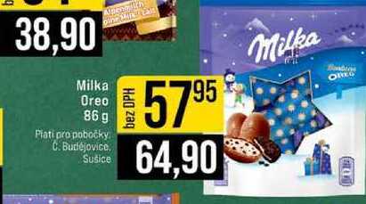Milka Oreo 86 g 