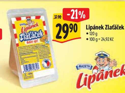 Lipánek Zlatáček, 120 g 
