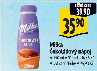Milka Čokoládový nápoj, 250 ml