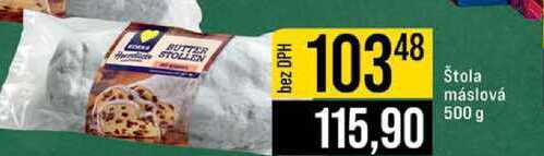 Štola máslová 500 g
