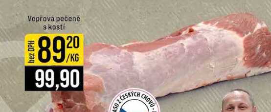 Vepřová pečeně s kosti 1kg