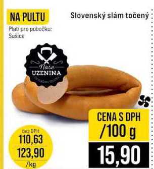 Slovenský slám točený 100g
