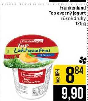 Frankenland Top ovocný jogurt různé druhy 125 g