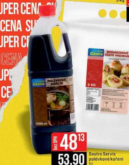 Gastro Servis polévkové koření 1l