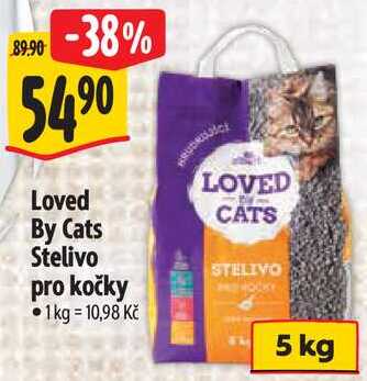 Loved By Cats Stelivo pro kočky, 5 kg