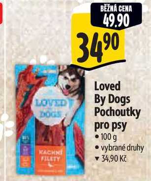 Loved By Dogs Pochoutky pro psy, 100 g