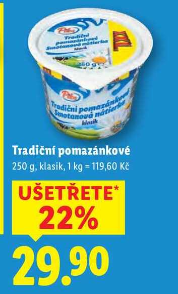 Tradiční pomazánkové, 250 g