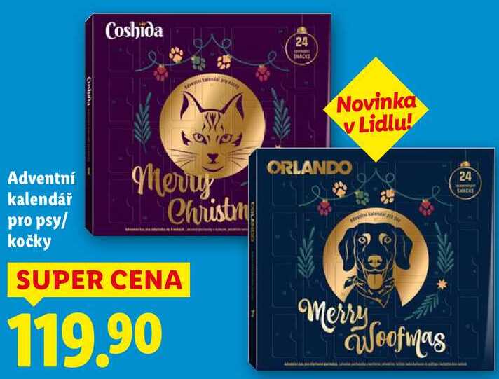 Adventní kalendář pro psy/kočky 