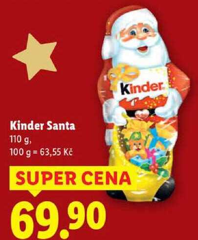 Kinder Santa, 110 g