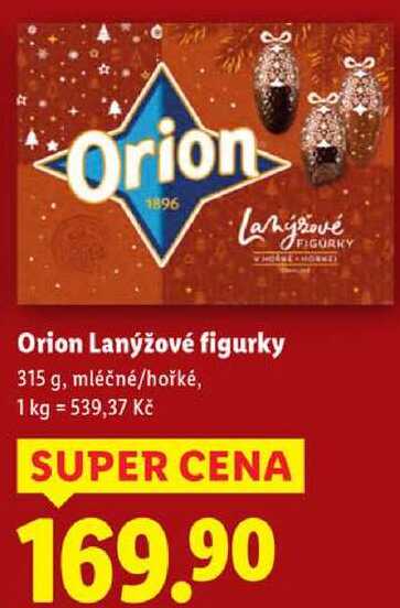 Orion Lanýžové figurky, 315 g