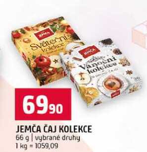 JEMČA ČAJ KOLEKCE 66 g 
