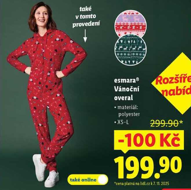 esmara Vánoční overal