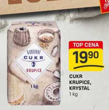 CUKR KRUPICE, KRYSTAL 1 kg