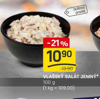 VLAŠSKÝ SALÁT JEMNÝ 100 g