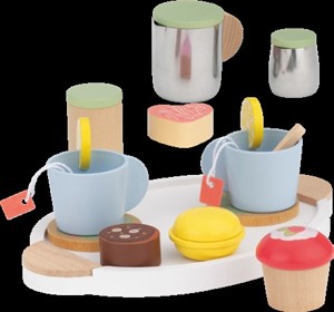 lupilu® Dřevěná sada nádobí a pomůcek do kuchyně