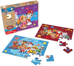 Dřevěné puzzle 3 v 1